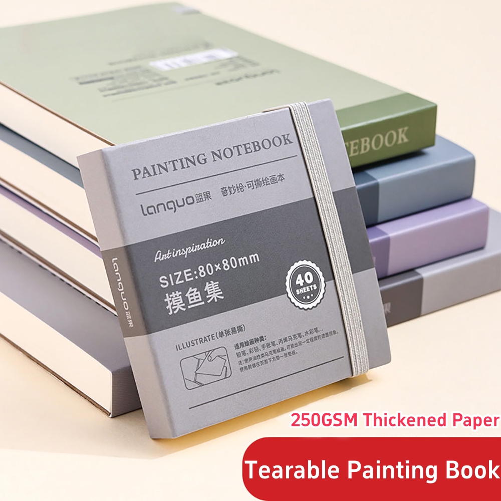 40 ورقة كراسة رسم محمولة سميكة - مراجعة Photography Book وسعره